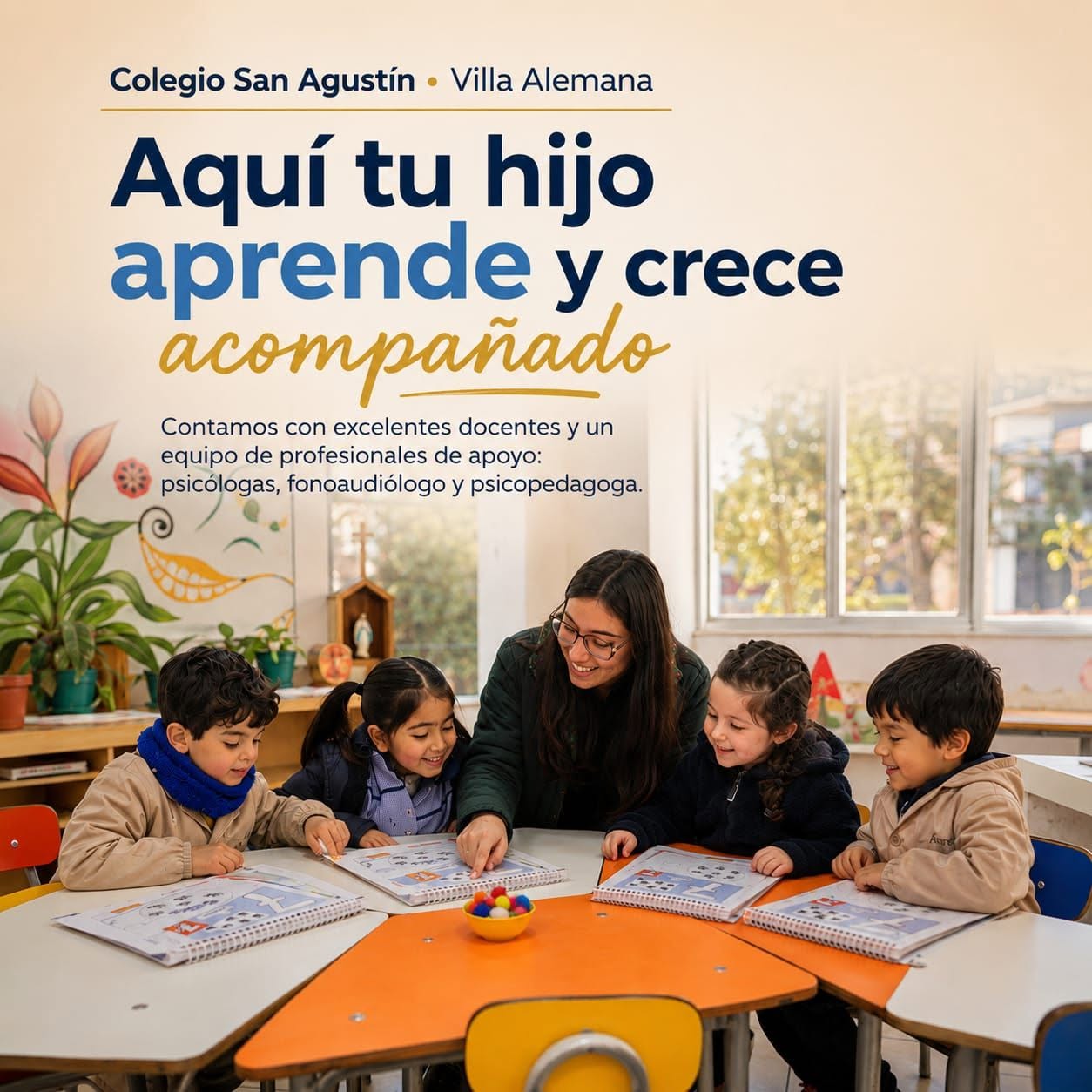 Aquí tu hijo aprende y crece acompañado